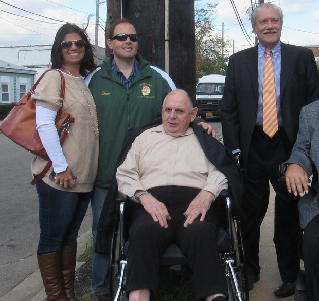 Frank with Viscardi President & CEO, John D. Kemp and friends