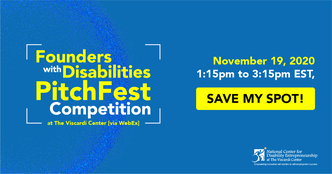 First-Ever Virtual Founders with Disabilities PitchFest Competition at The Viscardi Center