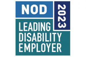 National Organization on Disability 2023 Leading Disability Employer seal